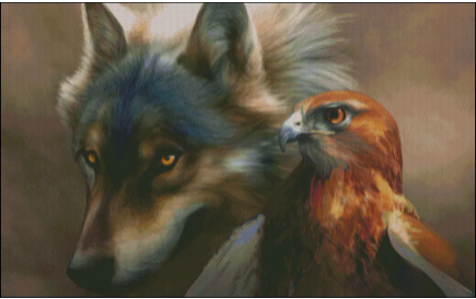 Wolf and Birdie